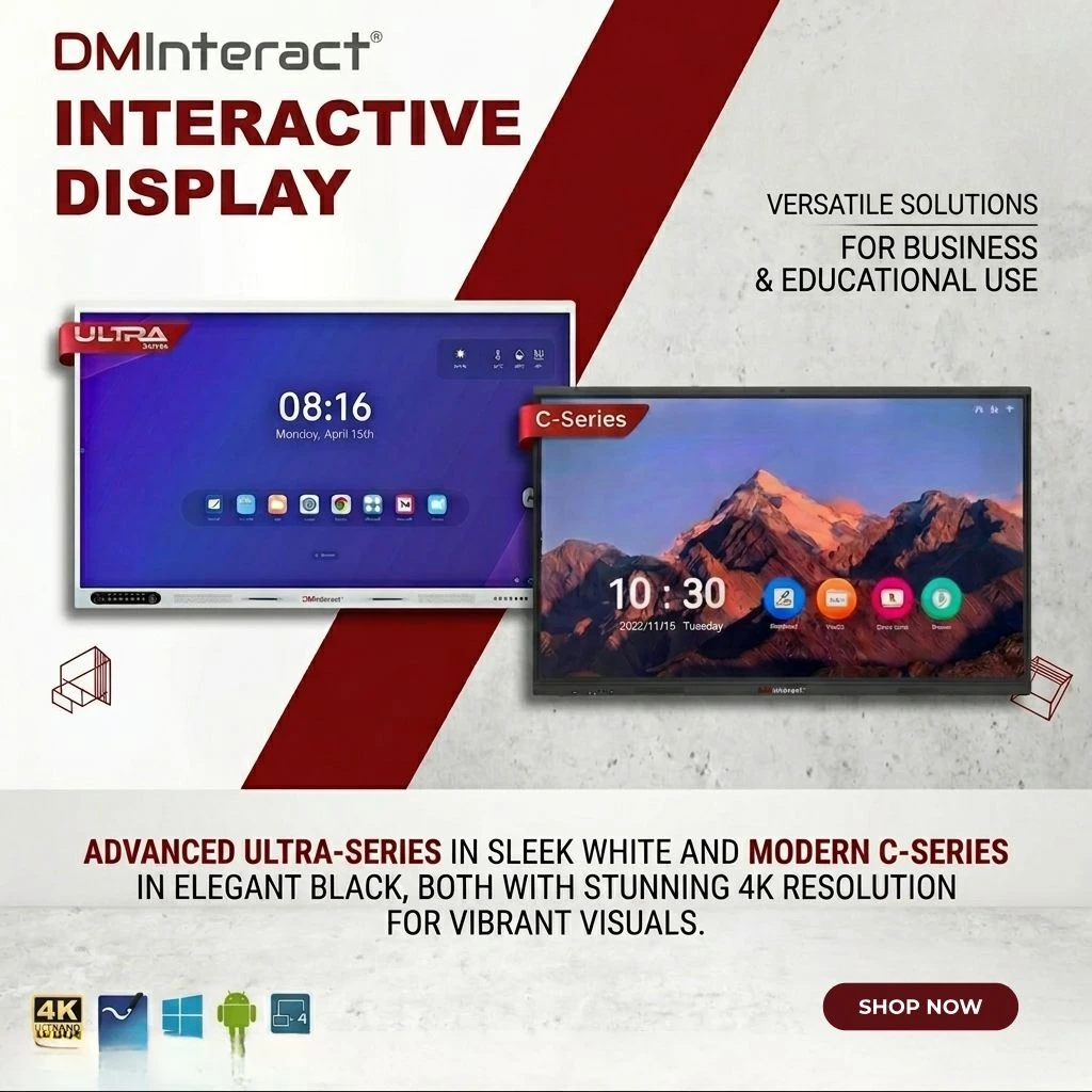 Ultra Series & C Series Smart Interactive Flat Panels